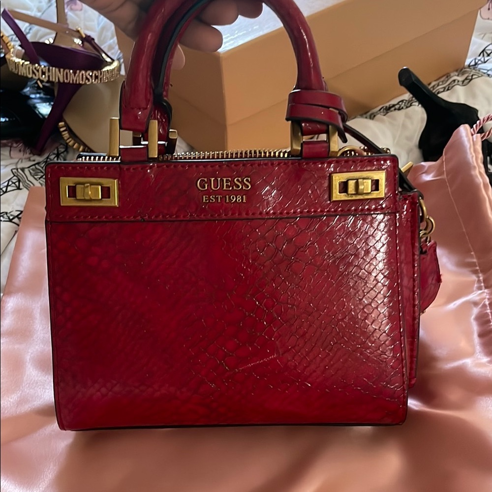 GUESS Red Handbag